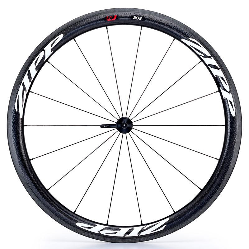(SOLD OUT) Zipp 303 V3 Firecrest Carbon Clincher Front Wheel - White Decal