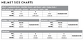 Scott Cadence Plus Aero Helmet size chart
