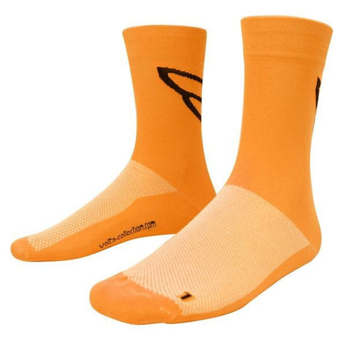 Volta Neon Socks - Fluro Orange